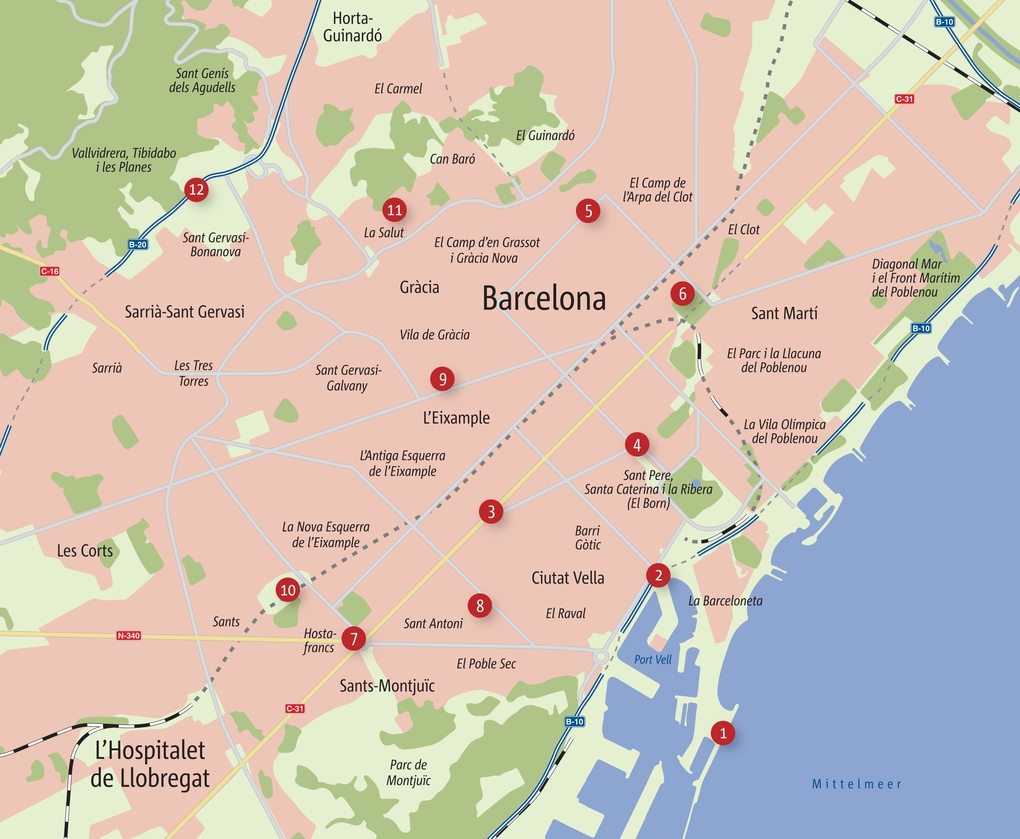 Weitere Ansicht: Zu Fuß durch Barcelona | Lina Biarnés