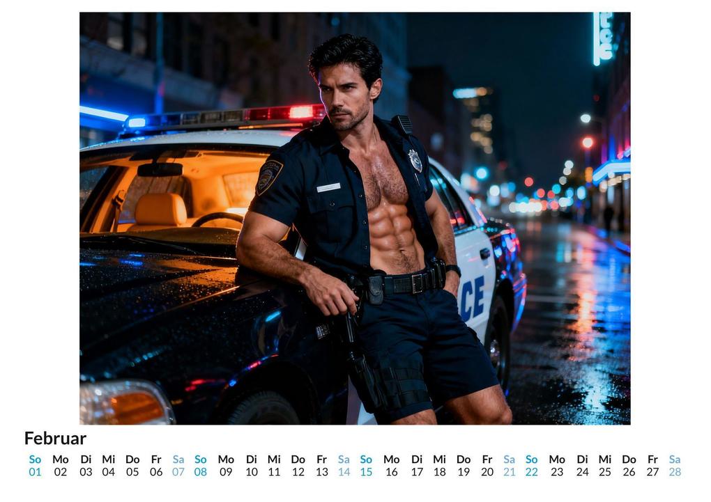 Weitere Ansicht: Sexy Polizisten | Aaron Schäfer
