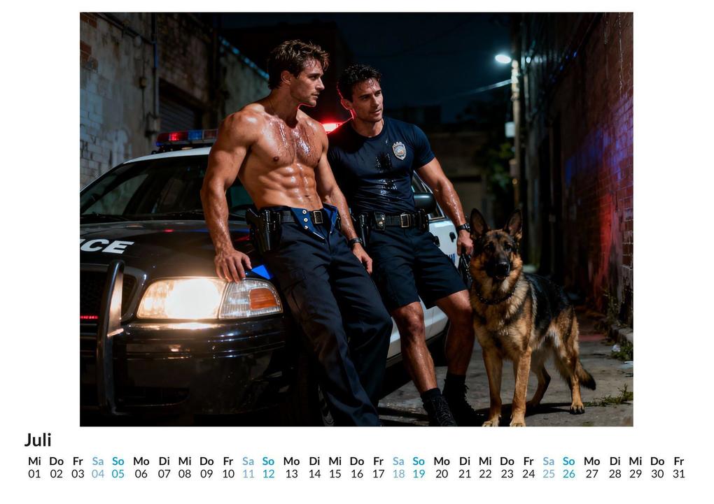 Weitere Ansicht: Sexy Polizisten | Aaron Schäfer