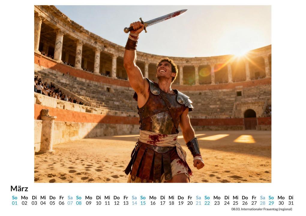 Weitere Ansicht: Antike Gladiatoren | Eva Lang