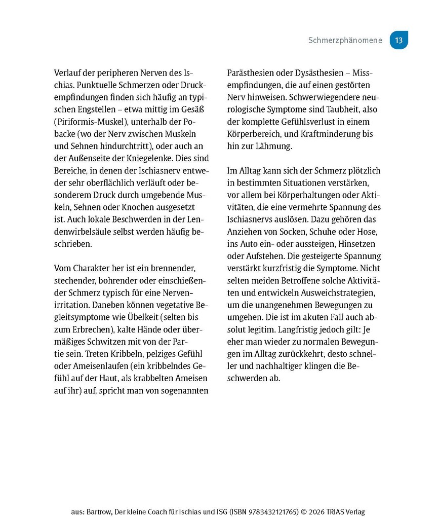 Weitere Ansicht: Der kleine Coach für Ischias und ISG | Kay Bartrow