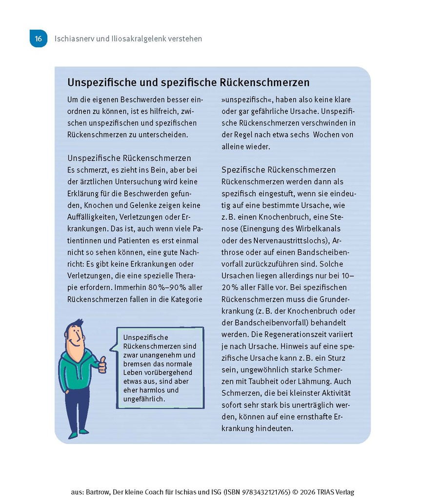 Weitere Ansicht: Der kleine Coach für Ischias und ISG | Kay Bartrow
