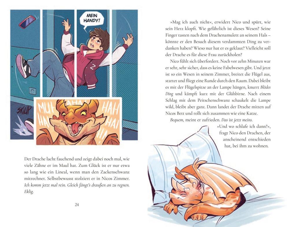 Weitere Ansicht: Nico & Daimon - Verflammt gute Freunde | Katja Brandis