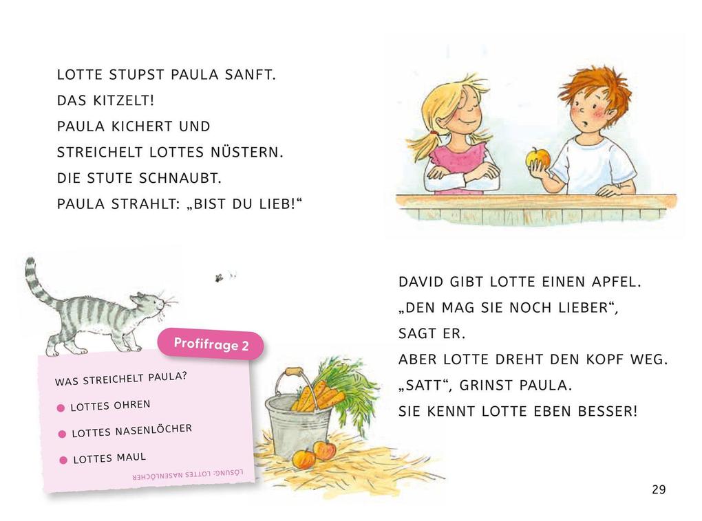 Weitere Ansicht: Leseprofis - GROSSBUCHSTABEN: EIN FOHLEN NAMENS SCHNUPPE, 1. Klasse | Usch Luhn