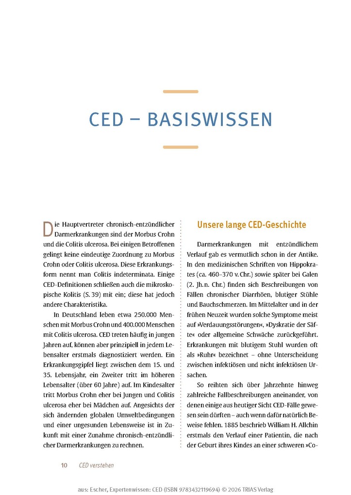 Weitere Ansicht: Expertenwissen: CED