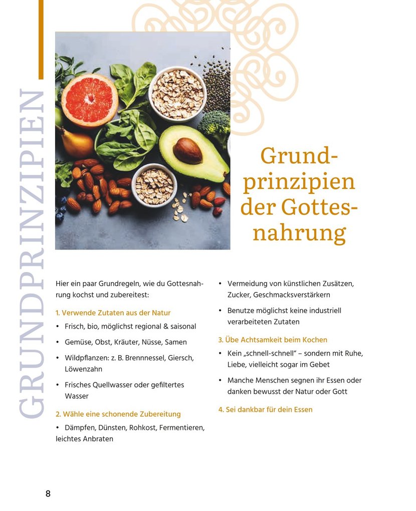 Weitere Ansicht: Das große Buch der Gottesnahrung | Antje Watermann