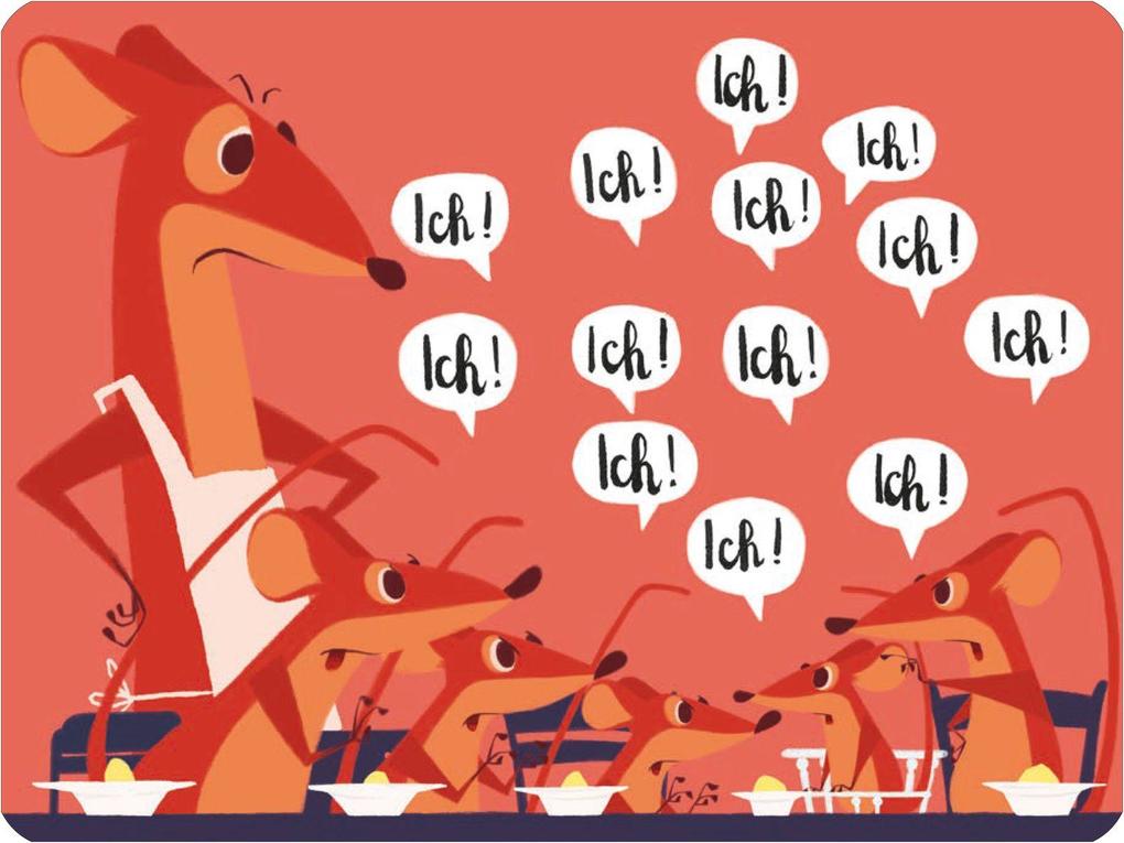 Weitere Ansicht: Ich, ich, ich! Fünf Mäuse haben Hunger | Guillaume Bracquemond