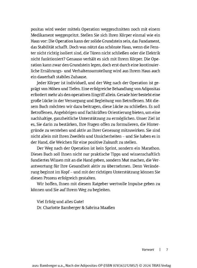 Weitere Ansicht: Nach der Adipositas-OP | Charlotte Bamberger, Sabrina Maaßen