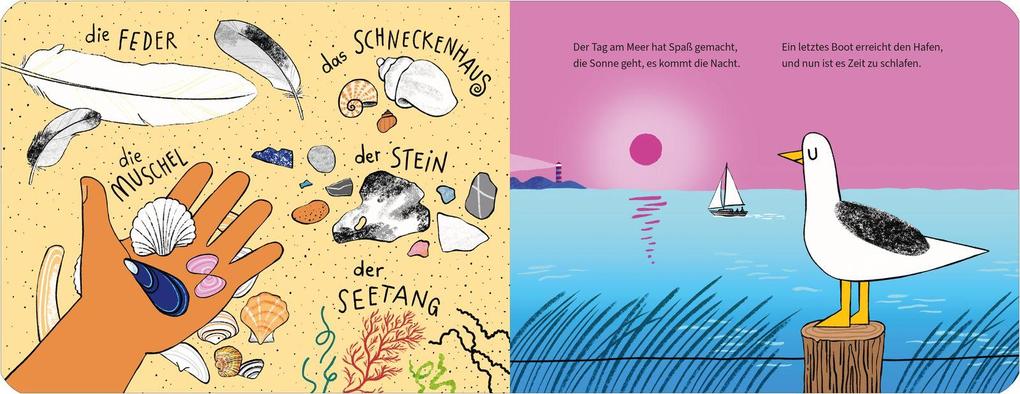 Weitere Ansicht: Möwe Emma im Gewimmel: Am Meer | Florian Mühlemann