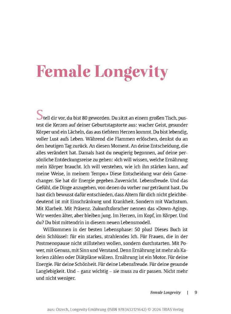 Weitere Ansicht: Longevity-Ernährung | Petra Orzech