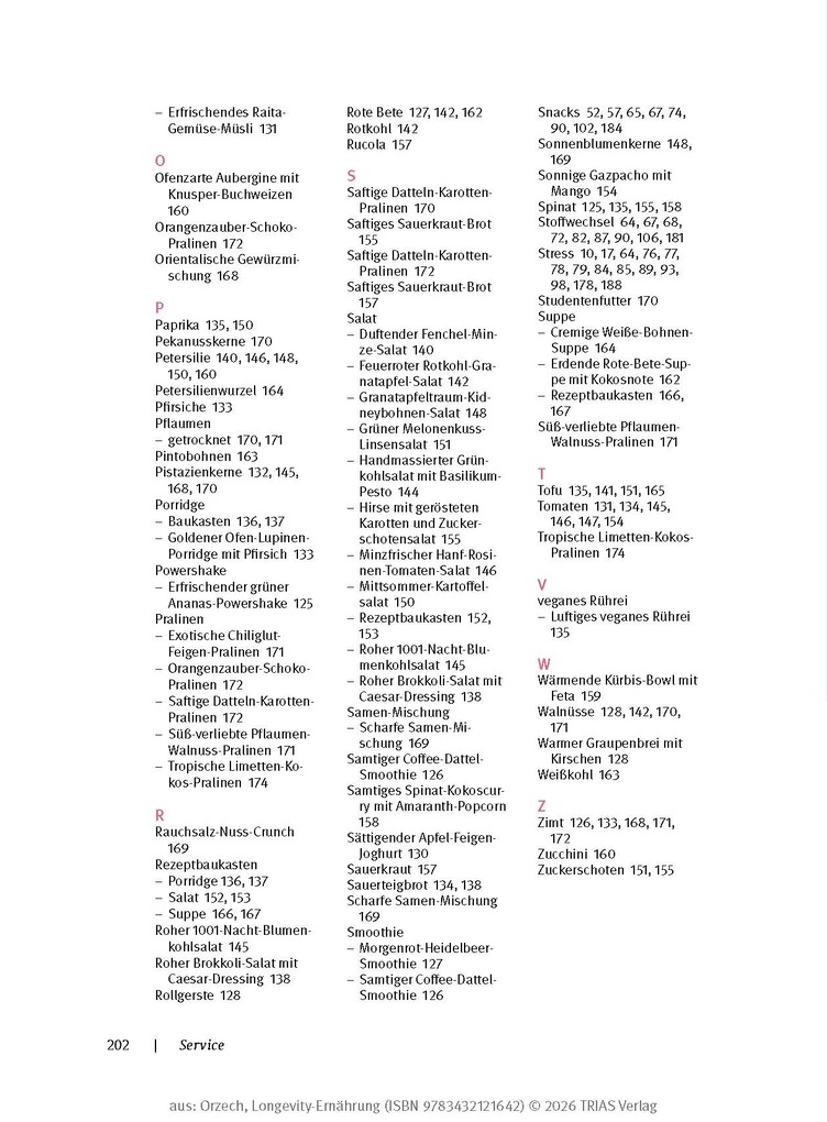 Weitere Ansicht: Longevity-Ernährung | Petra Orzech