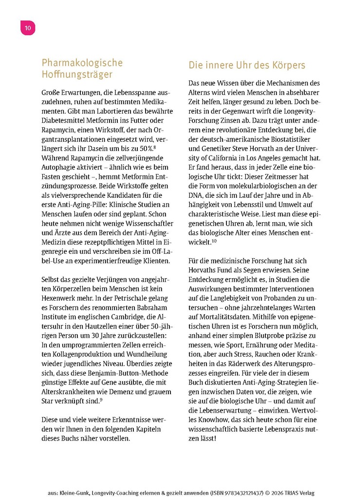 Weitere Ansicht: Longevity-Coaching erlernen und gezielt anwenden | Bernd Kleine-Gunk