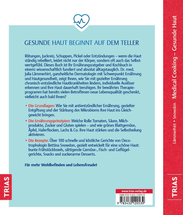 Weitere Ansicht: Medical Cooking: Gesunde Haut | Julia Lämmerhirt, Bettina Snowdon
