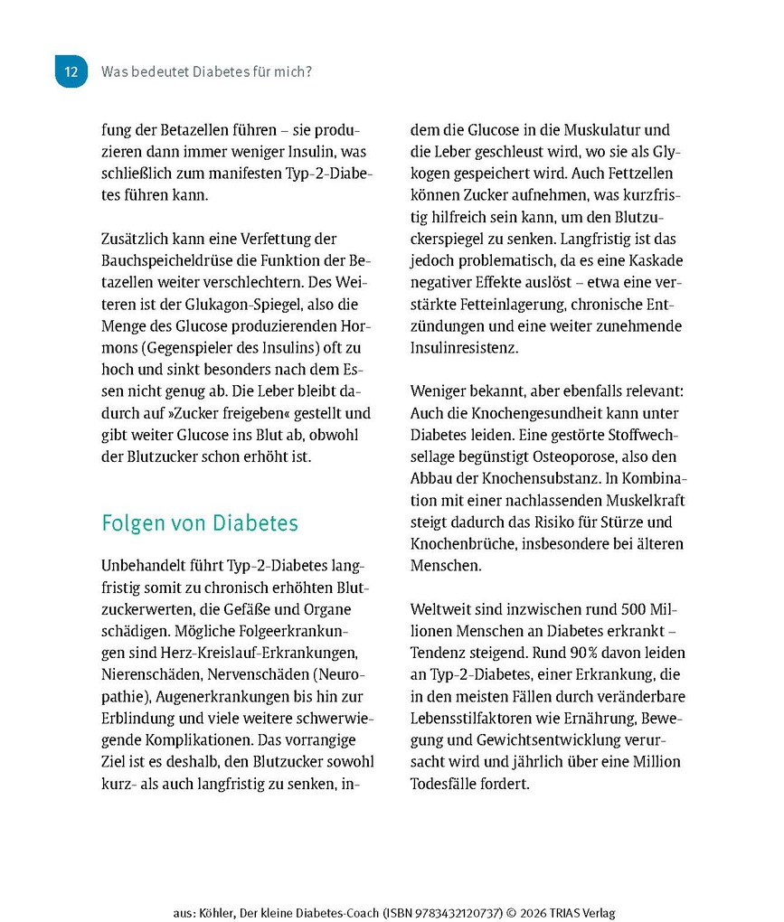 Weitere Ansicht: Der kleine Diabetes-Coach | Patrick Köhler