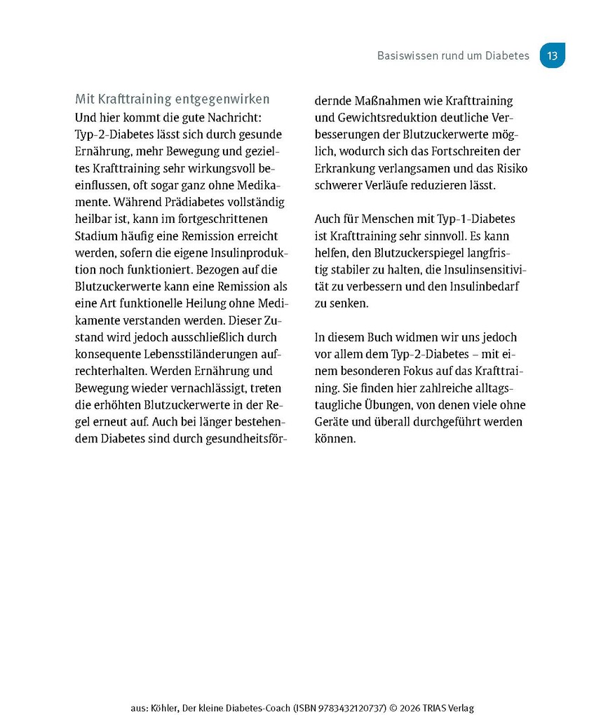 Weitere Ansicht: Der kleine Diabetes-Coach | Patrick Köhler