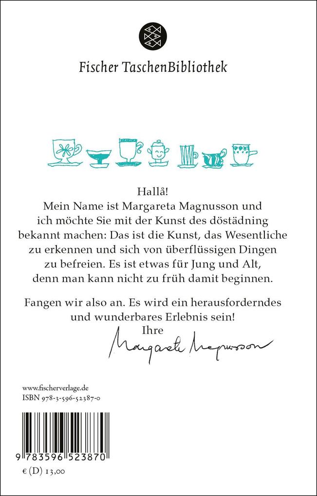 Weitere Ansicht: Frau Magnussons Kunst, die letzten Dinge des Lebens zu ordnen | Margareta Magnusson