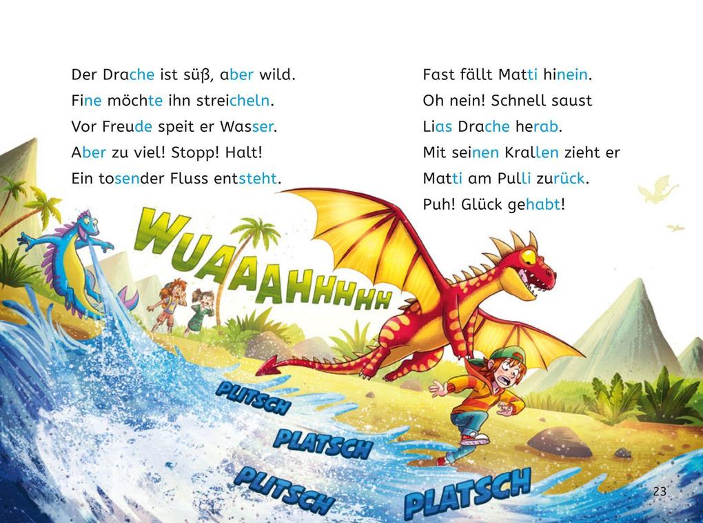 Weitere Ansicht: Leseprofis - Silbe-für-Silbe: Das Geheimnis der Dracheninsel, 1. Klasse | Sabine Stehr