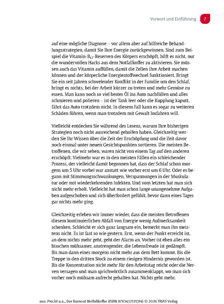 Weitere Ansicht: Der Burnout-Notfallkoffer | Anke Precht, Dorothee Siemon