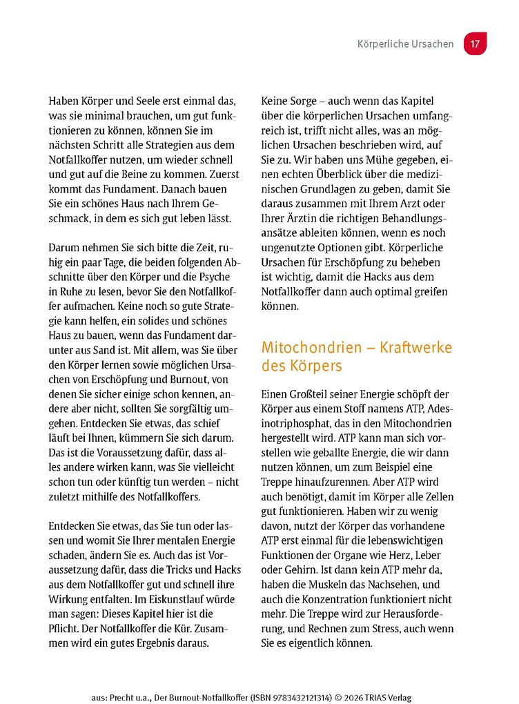 Weitere Ansicht: Der Burnout-Notfallkoffer | Anke Precht, Dorothee Siemon