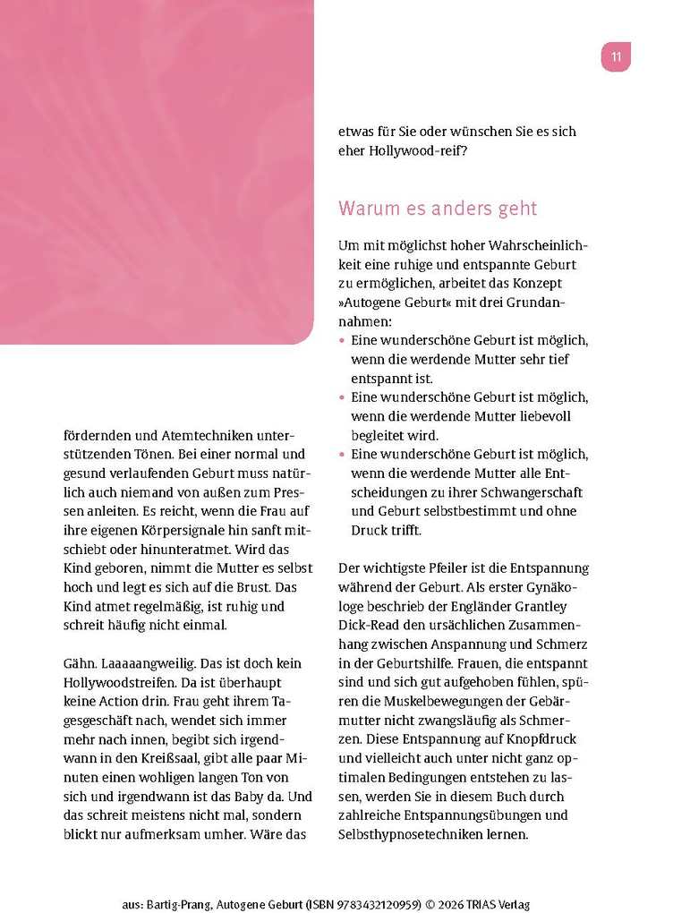 Weitere Ansicht: Autogene Geburt | Tatje Bartig-Prang