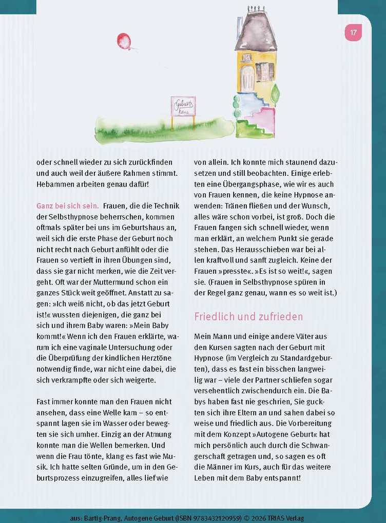 Weitere Ansicht: Autogene Geburt | Tatje Bartig-Prang