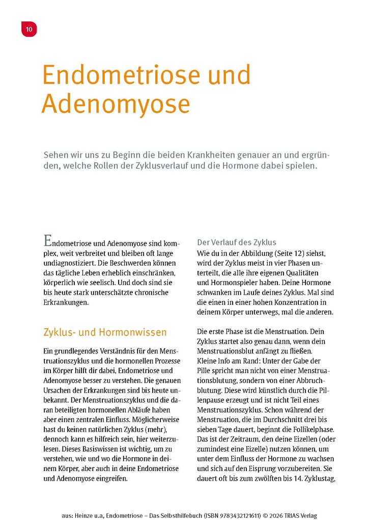 Weitere Ansicht: Endometriose - Das Selbsthilfebuch | Nicole R. Heinze, Annika Cost-Heil, Katharina Kubosch, Naila Rediske
