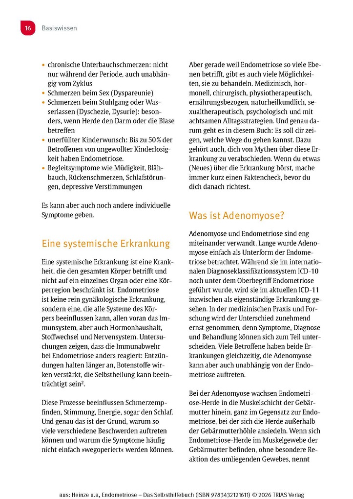 Weitere Ansicht: Endometriose - Das Selbsthilfebuch | Nicole R. Heinze, Annika Cost-Heil, Katharina Kubosch, Naila Rediske