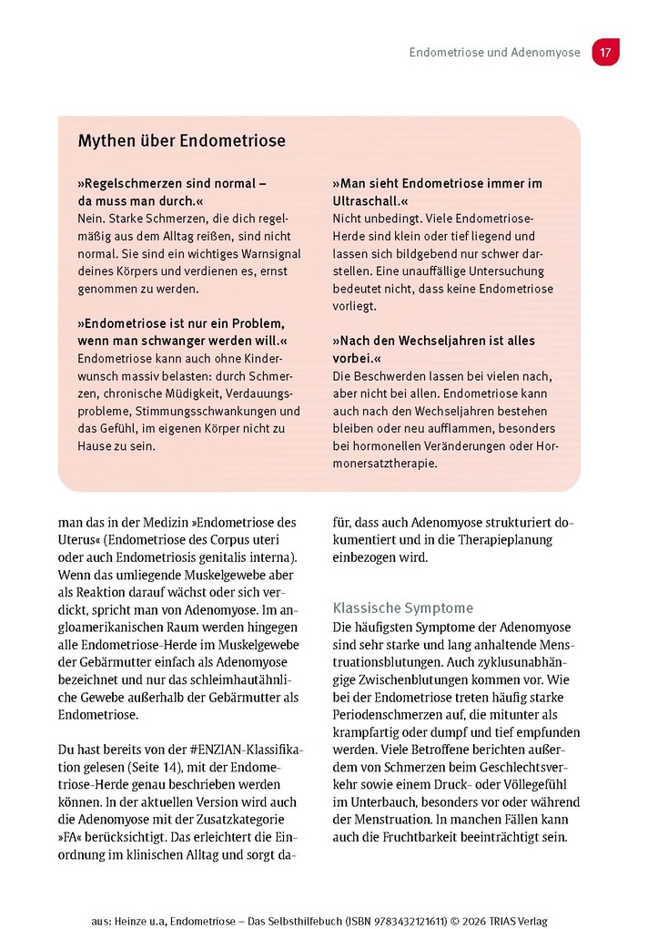 Weitere Ansicht: Endometriose - Das Selbsthilfebuch | Nicole R. Heinze, Annika Cost-Heil, Katharina Kubosch, Naila Rediske