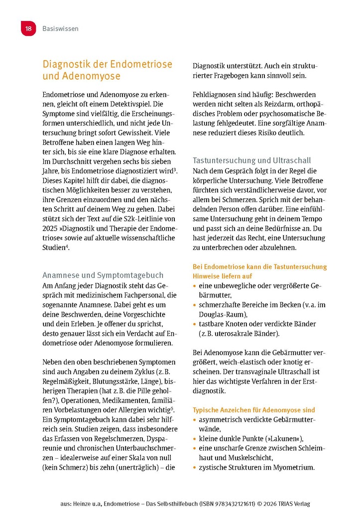 Weitere Ansicht: Endometriose - Das Selbsthilfebuch | Nicole R. Heinze, Annika Cost-Heil, Katharina Kubosch, Naila Rediske