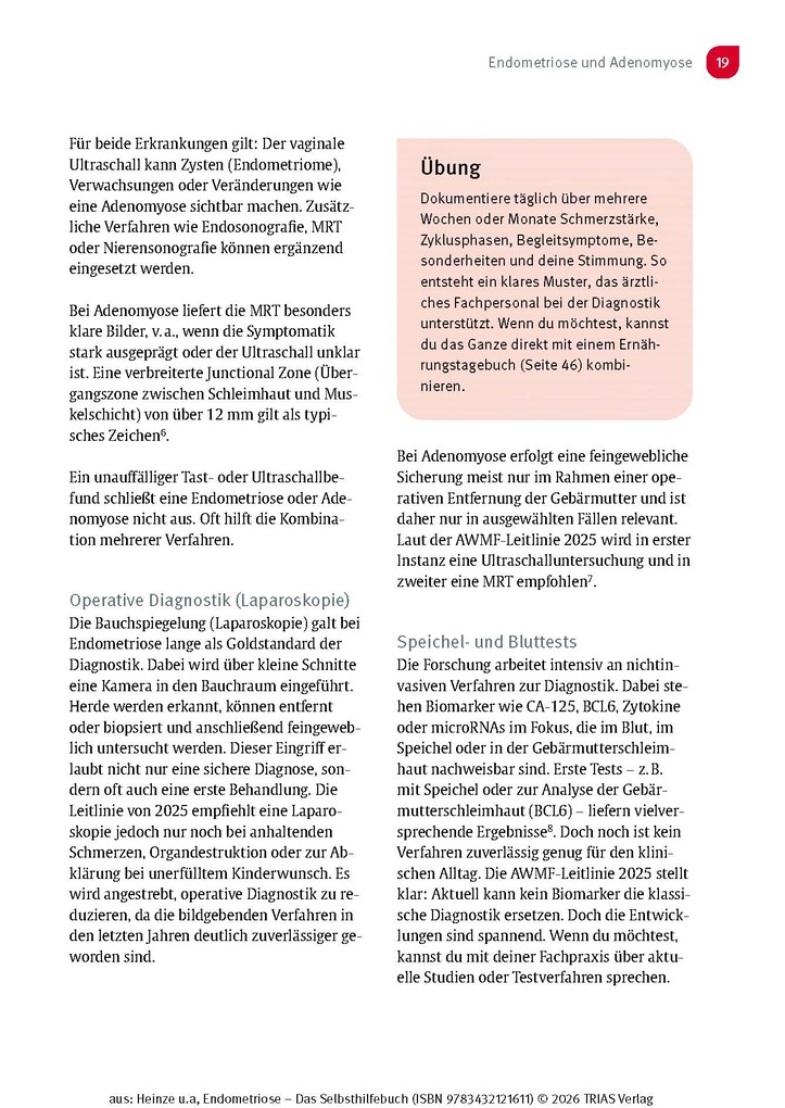 Weitere Ansicht: Endometriose - Das Selbsthilfebuch | Nicole R. Heinze, Annika Cost-Heil, Katharina Kubosch, Naila Rediske