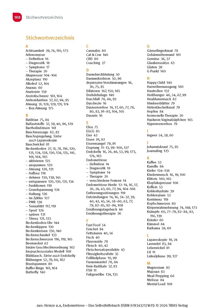 Weitere Ansicht: Endometriose - Das Selbsthilfebuch | Nicole R. Heinze, Annika Cost-Heil, Katharina Kubosch, Naila Rediske