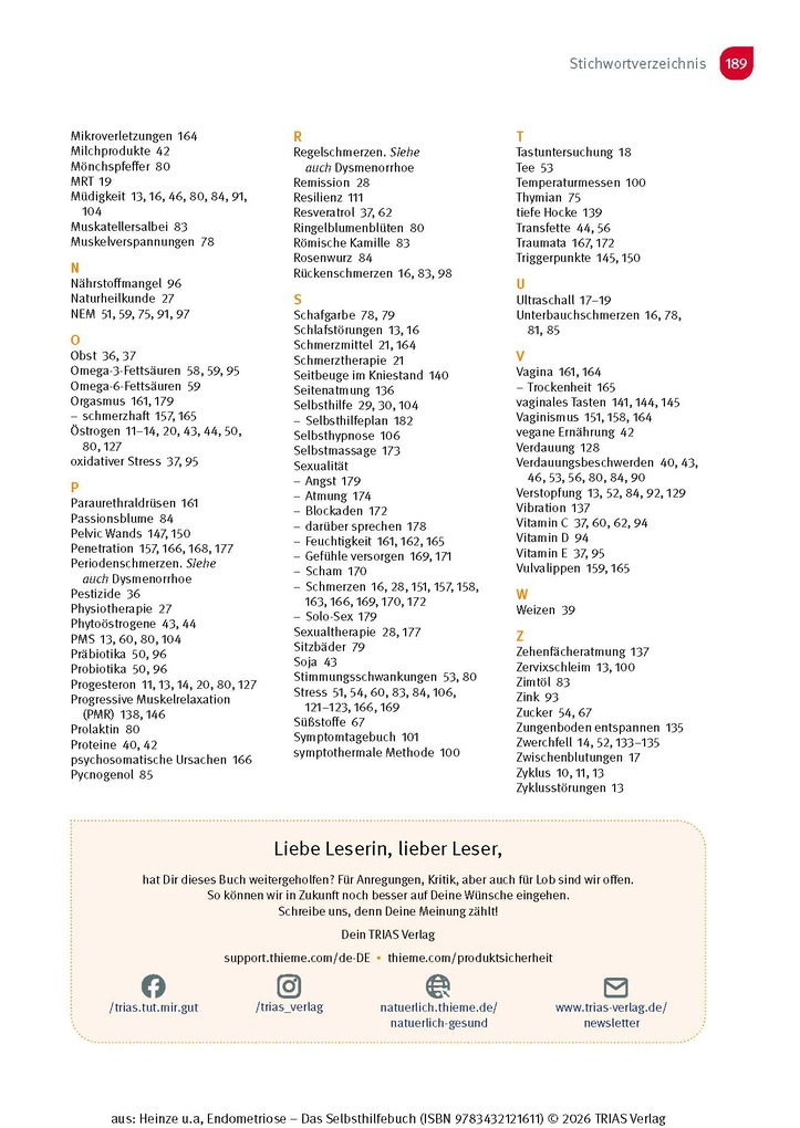 Weitere Ansicht: Endometriose - Das Selbsthilfebuch | Nicole R. Heinze, Annika Cost-Heil, Katharina Kubosch, Naila Rediske