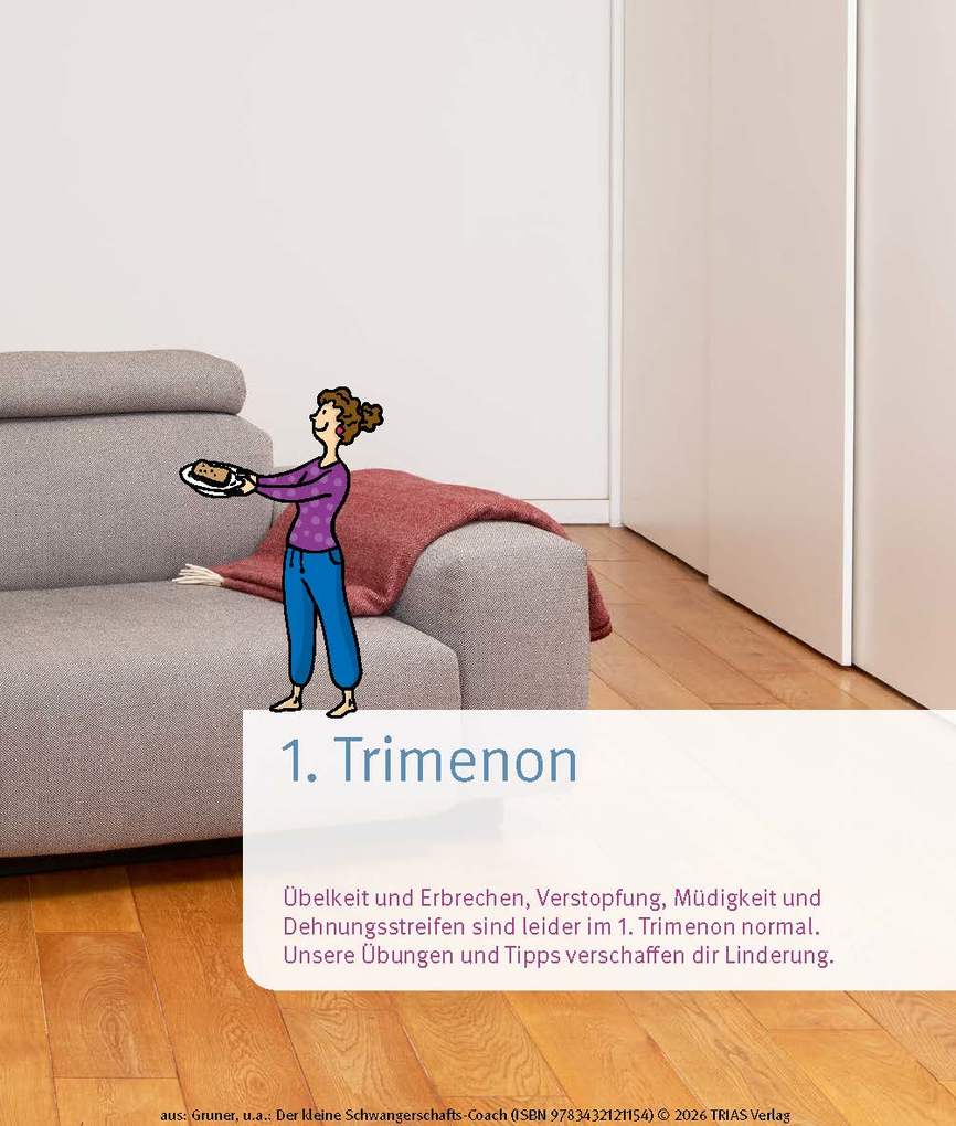 Weitere Ansicht: Der kleine Schwangerschafts-Coach | Juliane Schäfer, Stefanie Gruner