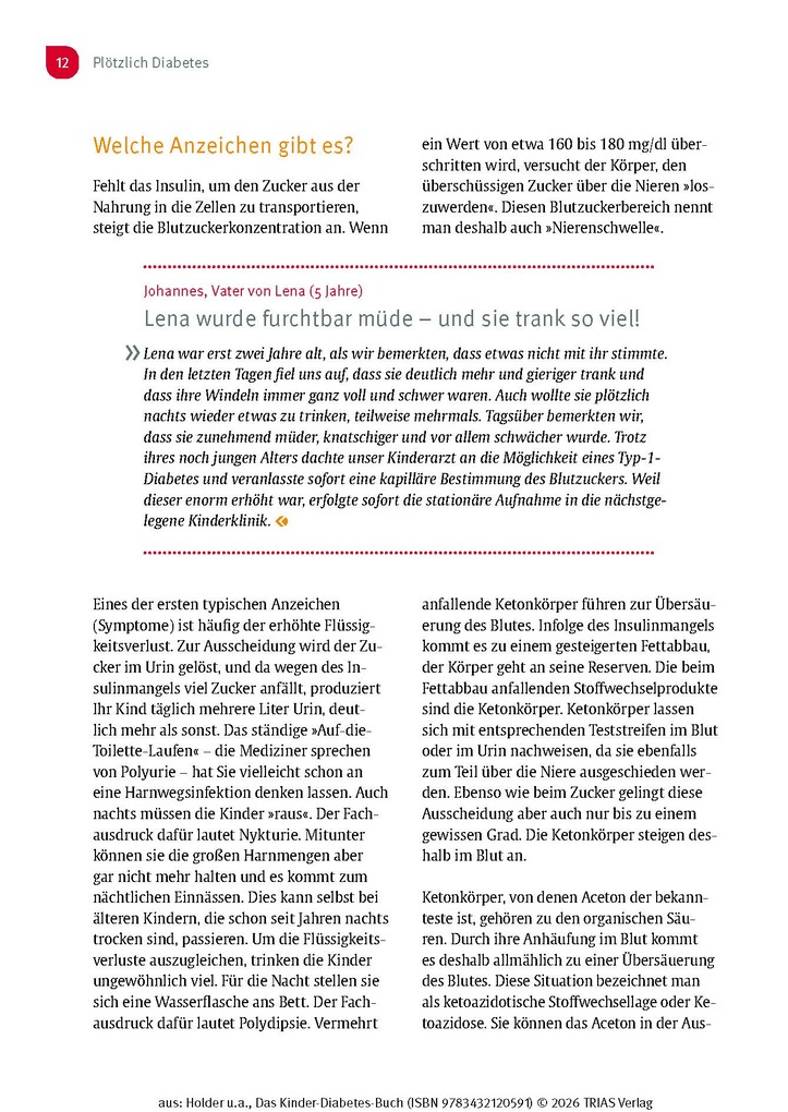 Weitere Ansicht: Das Kinder-Diabetes-Buch | Béla Bartus, Martin Holder