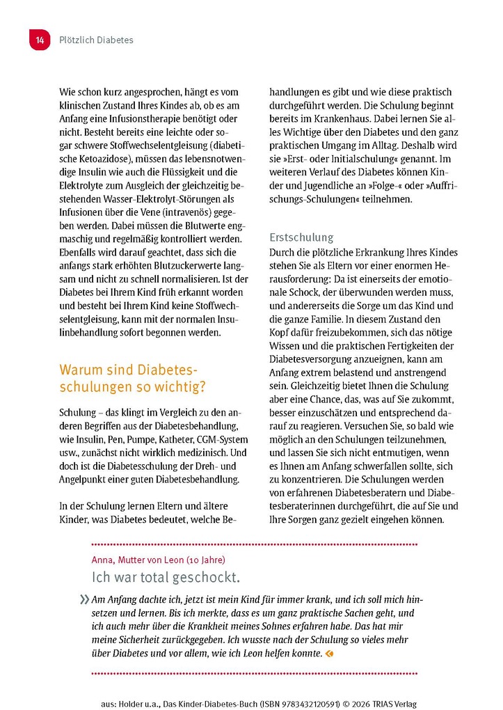Weitere Ansicht: Das Kinder-Diabetes-Buch | Béla Bartus, Martin Holder