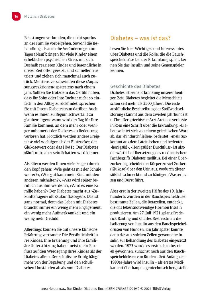 Weitere Ansicht: Das Kinder-Diabetes-Buch | Béla Bartus, Martin Holder