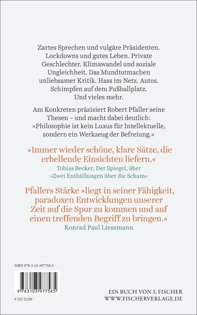 Weitere Ansicht: Klare Striche zu wunden Punkten | Robert Pfaller