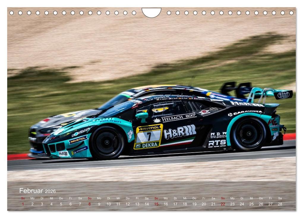 Weitere Ansicht: Nürburgring Langstreckenmeisterschaft (Wandkalender 2026 DIN A4 quer), CALVENDO Monatskalender | Dirk Stegemann © Phoenix Photodesign, Calvendo