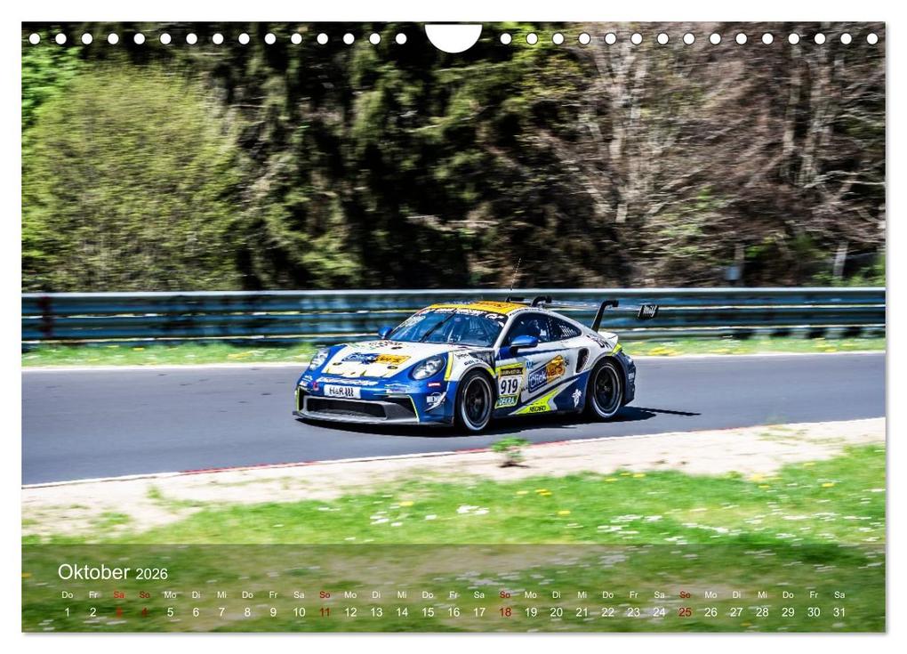 Weitere Ansicht: Nürburgring Langstreckenmeisterschaft (Wandkalender 2026 DIN A4 quer), CALVENDO Monatskalender | Dirk Stegemann © Phoenix Photodesign, Calvendo