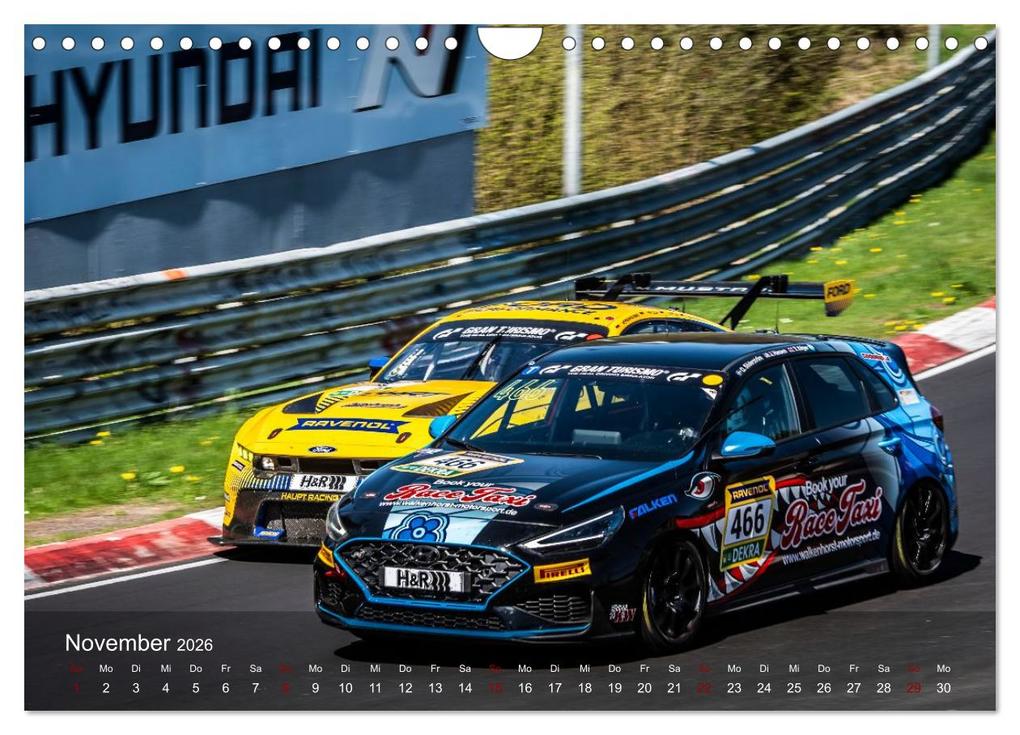 Weitere Ansicht: Nürburgring Langstreckenmeisterschaft (Wandkalender 2026 DIN A4 quer), CALVENDO Monatskalender | Dirk Stegemann © Phoenix Photodesign, Calvendo