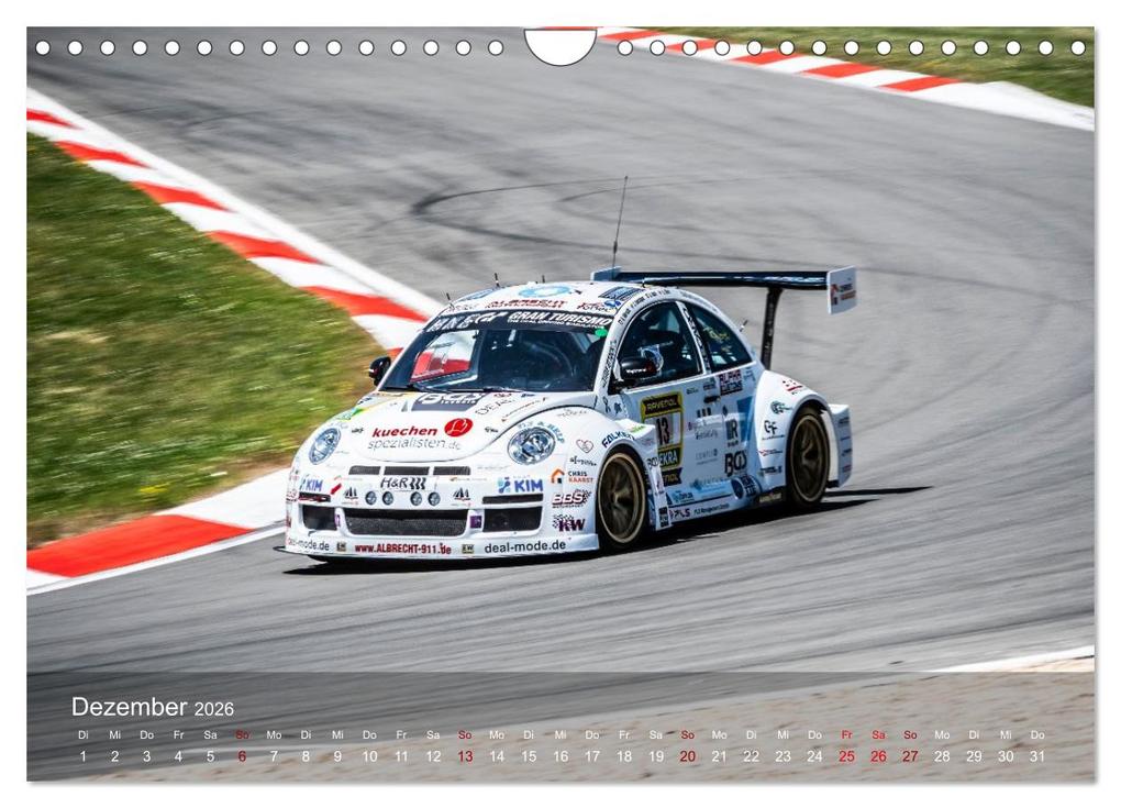 Weitere Ansicht: Nürburgring Langstreckenmeisterschaft (Wandkalender 2026 DIN A4 quer), CALVENDO Monatskalender | Dirk Stegemann © Phoenix Photodesign, Calvendo