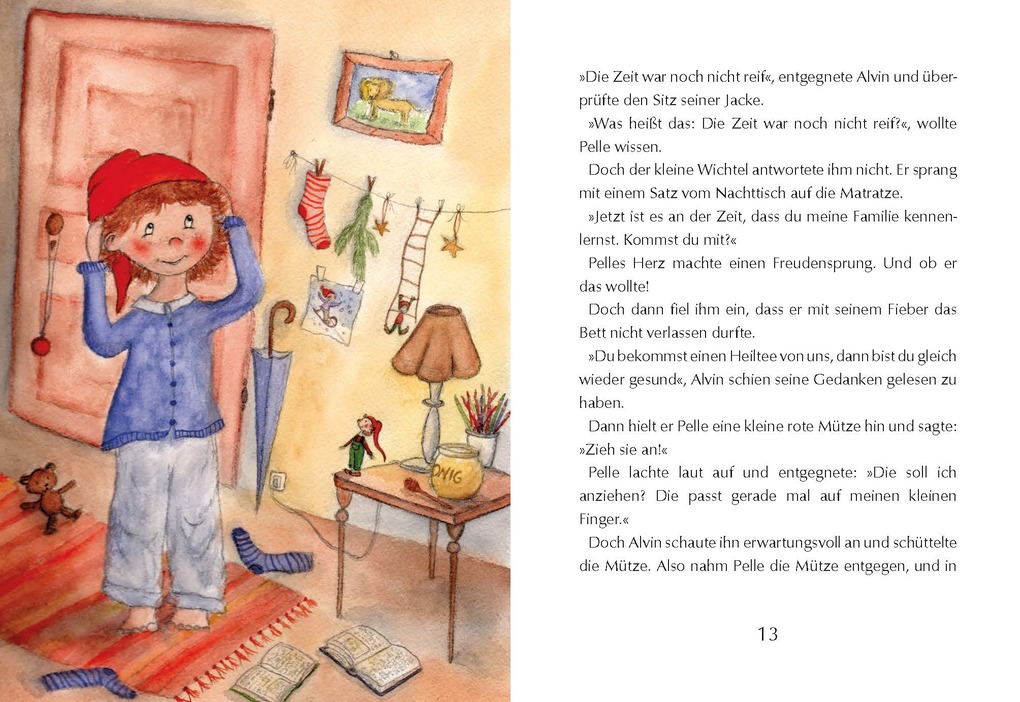 Weitere Ansicht: Pelle und die Wichteltür | Carina Pencet