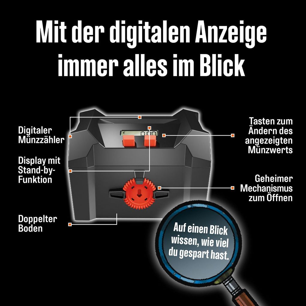 Weitere Ansicht: Die drei ??? - Geheime Spardose