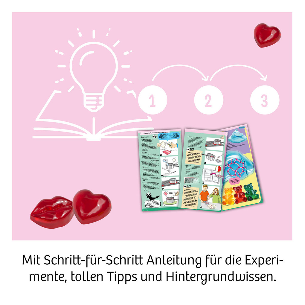 Weitere Ansicht: Fun Science Fruchtgummi-Labor Love & Hearts