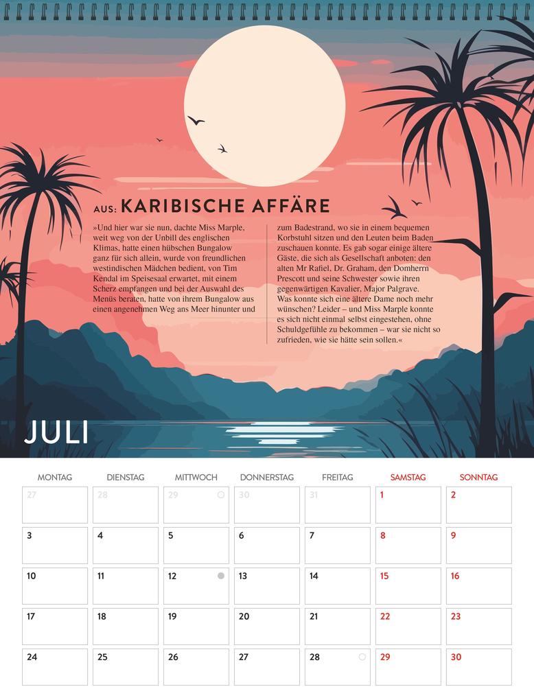 Weitere Ansicht: Agatha Christie Kalender 2027 | Agatha Christie