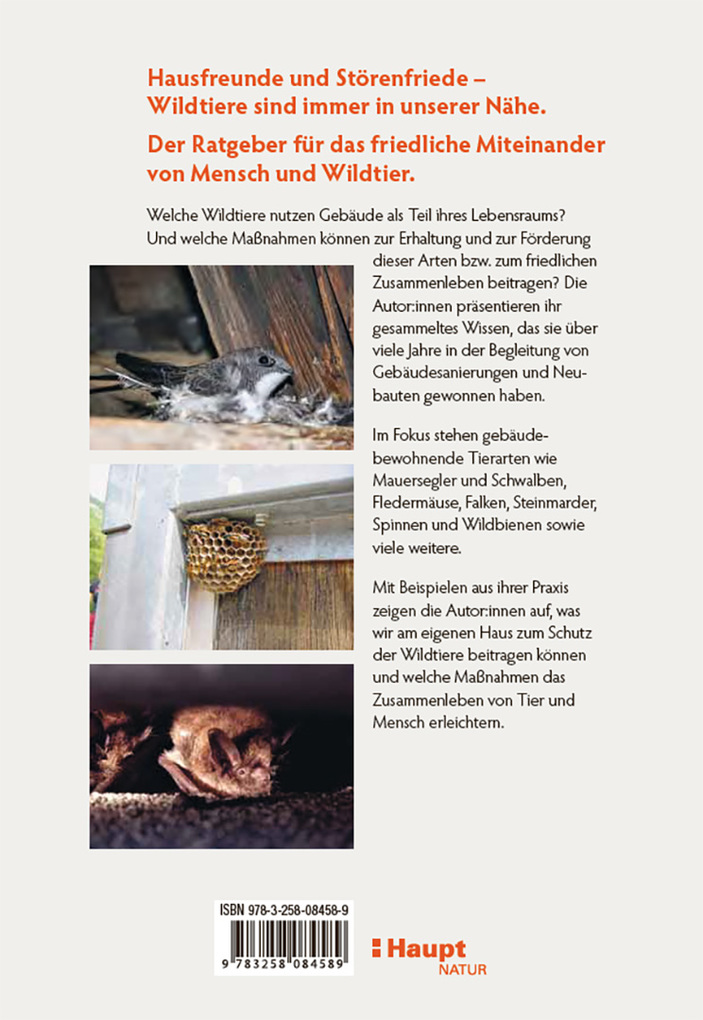 Weitere Ansicht: Wildtiere am Haus | Michael Stocker, Sebastian Meyer, Iris Scholl