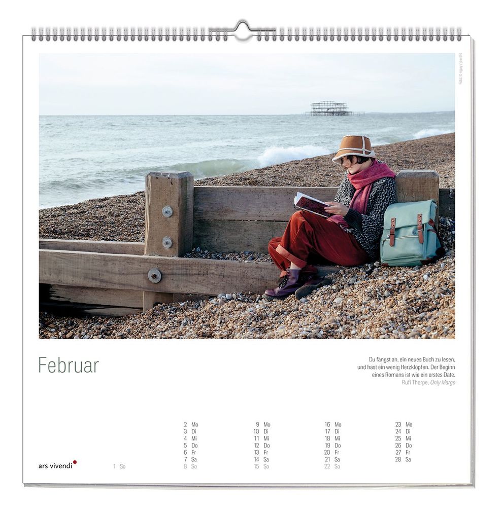 Weitere Ansicht: Literarischer Lesen Kalender 2027 | ars vivendi Verlag