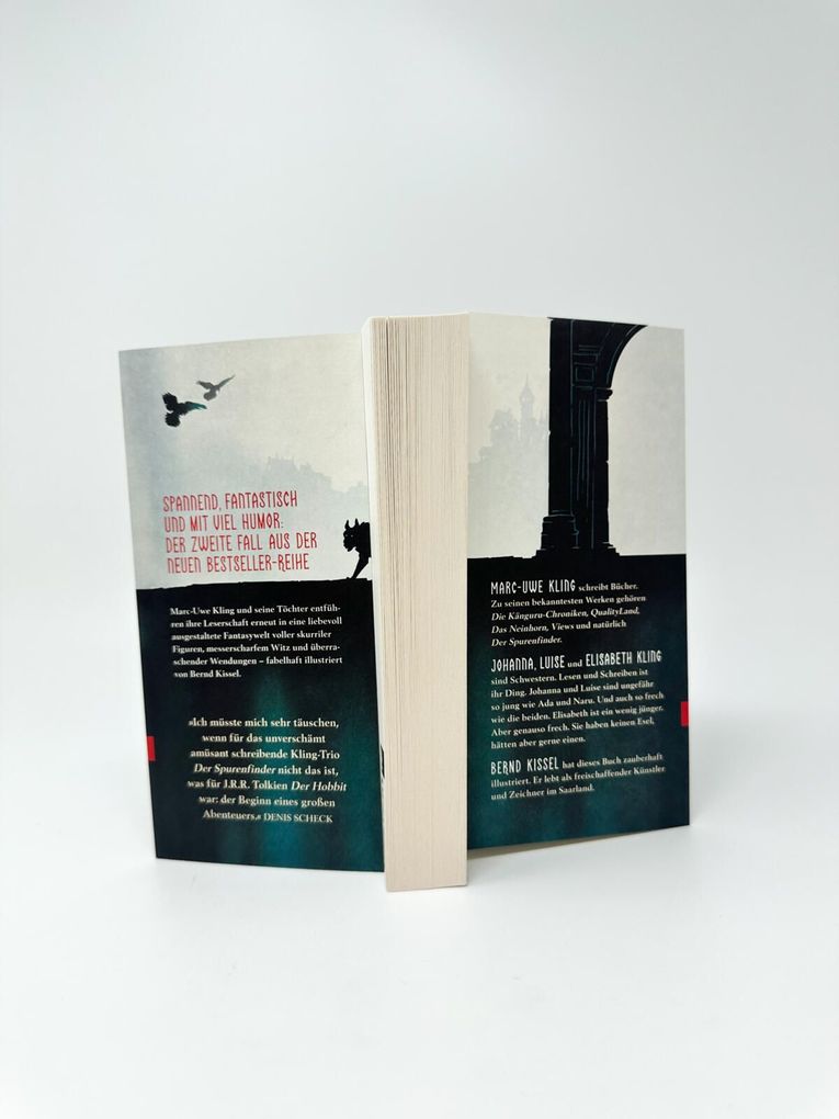 Weitere Ansicht: Die Spurenfinder und das Drachenzepter | Marc-Uwe Kling, Johanna Kling, Luise Kling, Elisabeth Kling