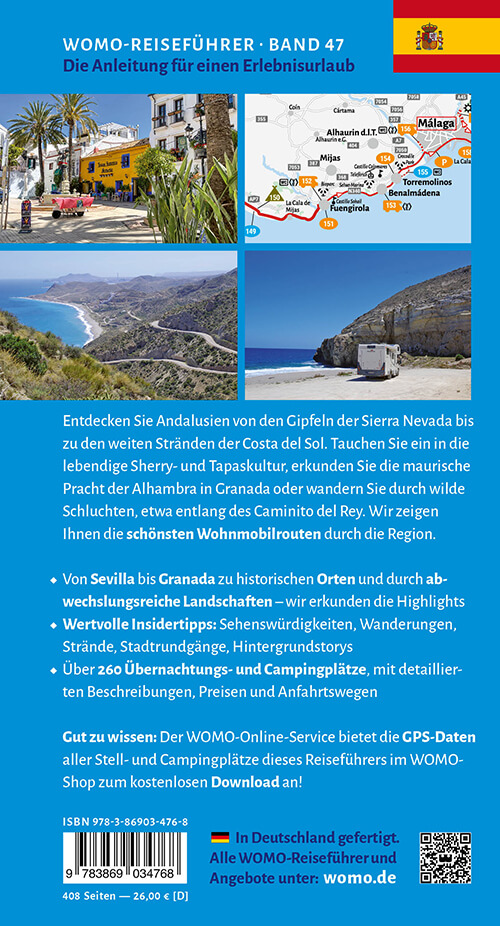 Weitere Ansicht: Entdeckertouren mit dem Wohnmobil Andalusien | Christian Winkler, Christina Winkler