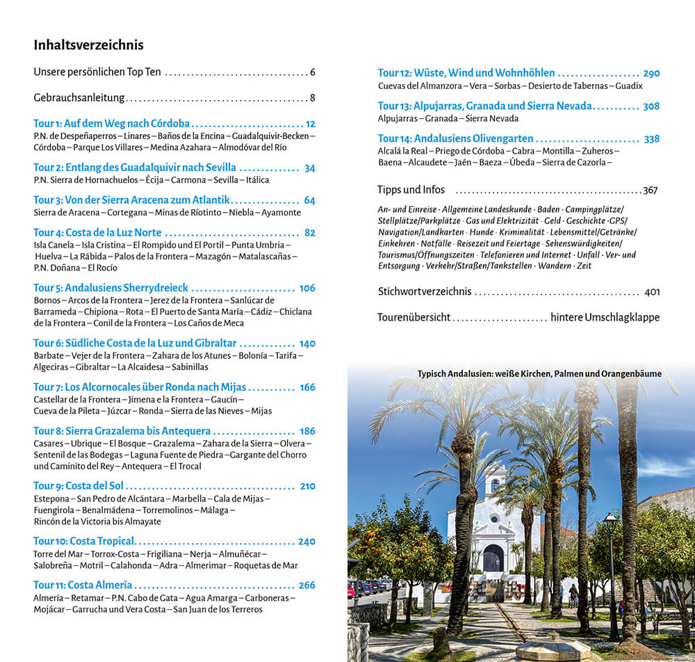 Weitere Ansicht: Entdeckertouren mit dem Wohnmobil Andalusien | Christian Winkler, Christina Winkler